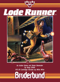 Lode Runner Vic-20 US box art